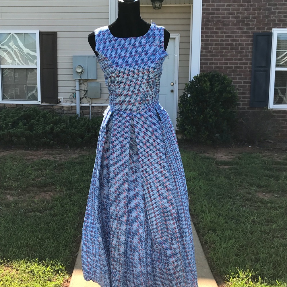 Beautiful Ankara Print long maxi dress